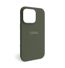 Чохол Full Silicone Case для Apple iPhone 16 Pro olive (35)