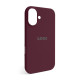 Чохол Full Silicone Case для Apple iPhone 16 plum (57)