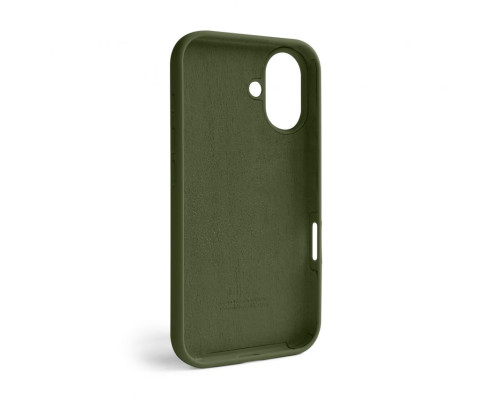 Чохол Full Silicone Case для Apple iPhone 16 forest green (63)