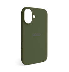 Чохол Full Silicone Case для Apple iPhone 16 forest green (63)