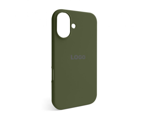 Чохол Full Silicone Case для Apple iPhone 16 forest green (63)