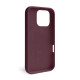 Чохол Full Silicone Case для Apple iPhone 16 Pro maroon (42)