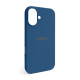 Чохол Full Silicone Case для Apple iPhone 16 blue horizon (65)