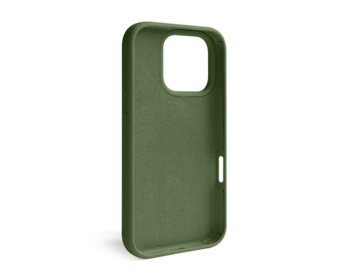 Чохол Full Silicone Case для Apple iPhone 16 Pro army green (45)