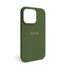 Чохол Full Silicone Case для Apple iPhone 16 Pro army green (45)