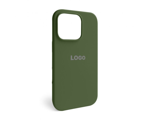 Чохол Full Silicone Case для Apple iPhone 16 Pro army green (45)