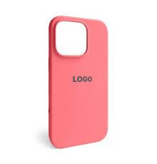 Чохол Full Silicone Case для Apple iPhone 16 Pro watermelon pink (52)