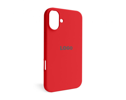 Чохол Full Silicone Case для Apple iPhone 16 Plus red (14)