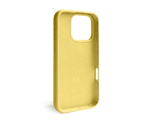 Чохол Full Silicone Case для Apple iPhone 16 Pro yellow (04)