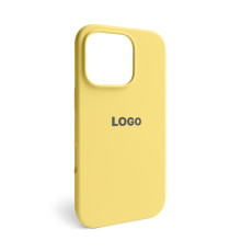 Чохол Full Silicone Case для Apple iPhone 16 Pro yellow (04)