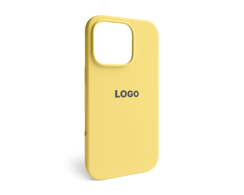 Чохол Full Silicone Case для Apple iPhone 16 Pro yellow (04)