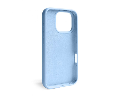 Чохол Full Silicone Case для Apple iPhone 16 Pro light blue (05)