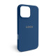 Чохол Full Silicone Case для Apple iPhone 16 Pro Max cobalt (36)