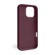 Чохол Full Silicone Case для Apple iPhone 16 Pro Max maroon (42)