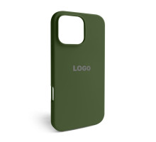 Чохол Full Silicone Case для Apple iPhone 16 Pro Max army green (45)