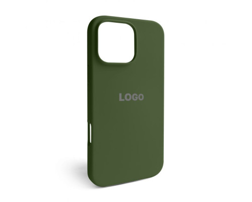 Чохол Full Silicone Case для Apple iPhone 16 Pro Max army green (45)