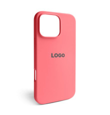 Чохол Full Silicone Case для Apple iPhone 16 Pro Max watermelon pink (52)