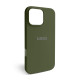 Чохол Full Silicone Case для Apple iPhone 16 Pro Max forest green (63)