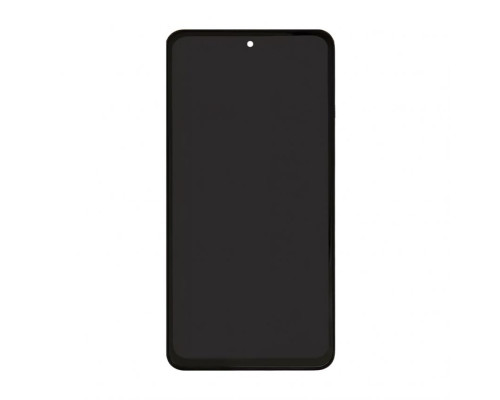 Дисплей (LCD) для Xiaomi Poco M4 Pro 5G з тачскріном та рамкою black (IPS) Original Quality TPS-2710000305637