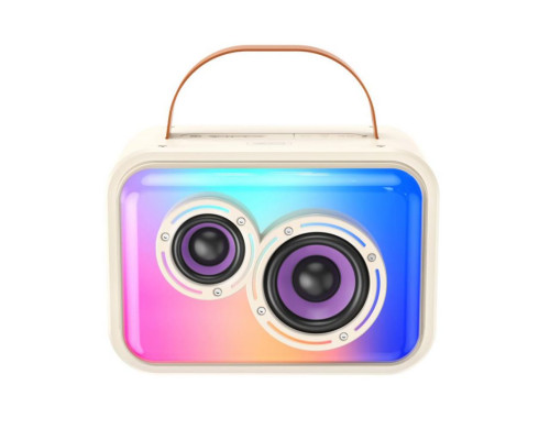 Портативна колонка XO F54 з мікрофоном glossy cool light TPS-2710000306474 2710000306474