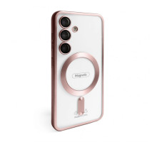 Чохол із функцією MagSafe для Samsung Galaxy S24/S921 (2024), S25/S931 (2025) pink (06) матовий TPS-2710000308294 2710000308294