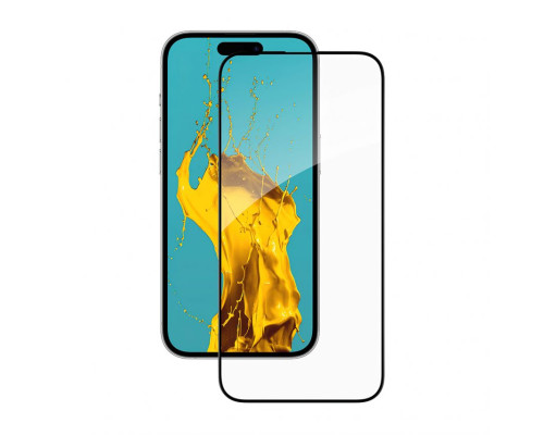 Захисне скло Full Glue для Apple iPhone 13 Pro Max, 14 Plus black (тех.пак.) TPS-2710000310143 2710000310143