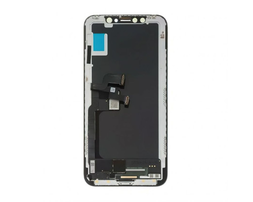 Дисплей (LCD) для Apple iPhone X з тачскріном black (Hard Oled GX) Original Quality