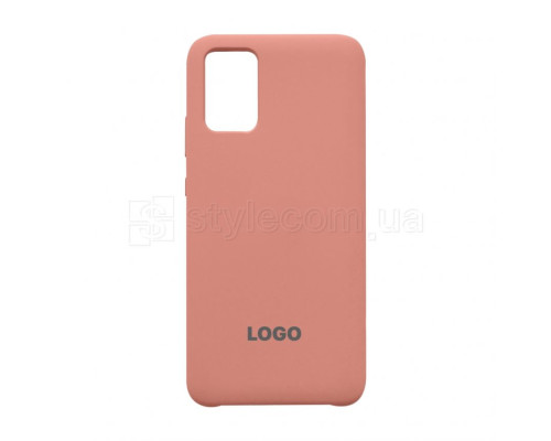 Чохол Original Silicone для Samsung Galaxy A02s/A025 (2021) light pink (12) TPS-2710000216889