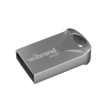 Флеш-пам'ять USB Wibrand Hawk 64GB USB 2.0 silver TPS-2710000311218 2710000311218