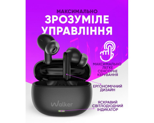 Навушники Bluetooth WALKER WTS-67 ANC+ENC white TPS-2710000311942 2710000311942