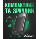 Power Bank WALKER WB-625 20000mAh black TPS-2710000311980 2710000311980