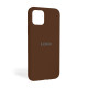 Чохол Full Silicone Case для Apple iPhone 11 dark brown (75)