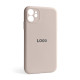 Чохол Full Silicone Case для Apple iPhone 11 grey pink (73) закрита камера