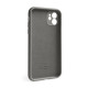 Чохол Full Silicone Case для Apple iPhone 11 titanium grey (74) закрита камера