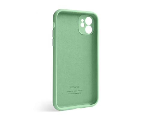 Чохол Full Silicone Case для Apple iPhone 12 pistachio (71) закрита камера