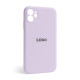 Чохол Full Silicone Case для Apple iPhone 12 lilac purple (72) закрита камера