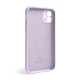 Чохол Full Silicone Case для Apple iPhone 12 lilac purple (72) закрита камера