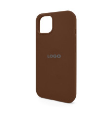 Чохол Full Silicone Case для Apple iPhone 13 dark brown (75)