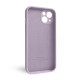 Чохол Full Silicone Case для Apple iPhone 13 lilac purple (72) закрита камера