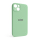 Чохол Full Silicone Case для Apple iPhone 13 pistachio (71) закрита камера