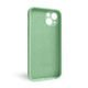 Чохол Full Silicone Case для Apple iPhone 13 pistachio (71) закрита камера