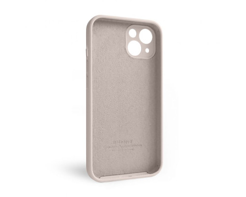 Чохол Full Silicone Case для Apple iPhone 13 grey pink (73) закрита камера