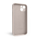 Чохол Full Silicone Case для Apple iPhone 13 grey pink (73) закрита камера