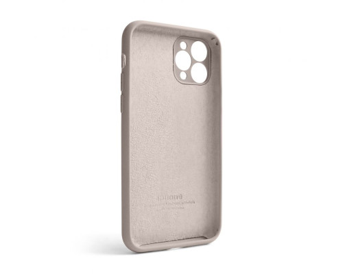 Чохол Full Silicone Case для Apple iPhone 11 Pro grey pink (73) закрита камера