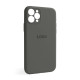 Чохол Full Silicone Case для Apple iPhone 11 Pro titanium grey (74) закрита камера