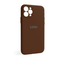 Чохол Full Silicone Case для Apple iPhone 11 Pro dark brown (75) закрита камера TPS-2710000312710 2710000312710