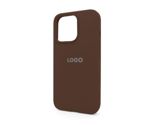 Чохол Full Silicone Case для Apple iPhone 13 Pro dark brown (75)