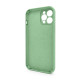 Чохол Full Silicone Case для Apple iPhone 12 Pro Max pistachio (71) закрита камера