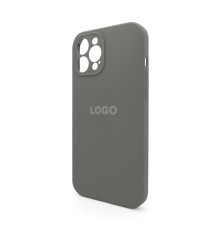 Чохол Full Silicone Case для Apple iPhone 12 Pro Max titanium grey (74) закрита камера