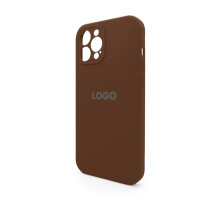 Чохол Full Silicone Case для Apple iPhone 12 Pro Max dark brown (75) закрита камера TPS-2710000313137 2710000313137